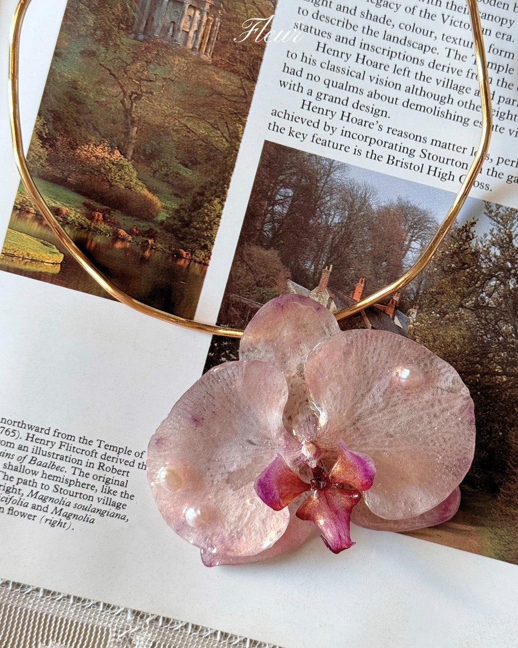 Blush Orchid Collar