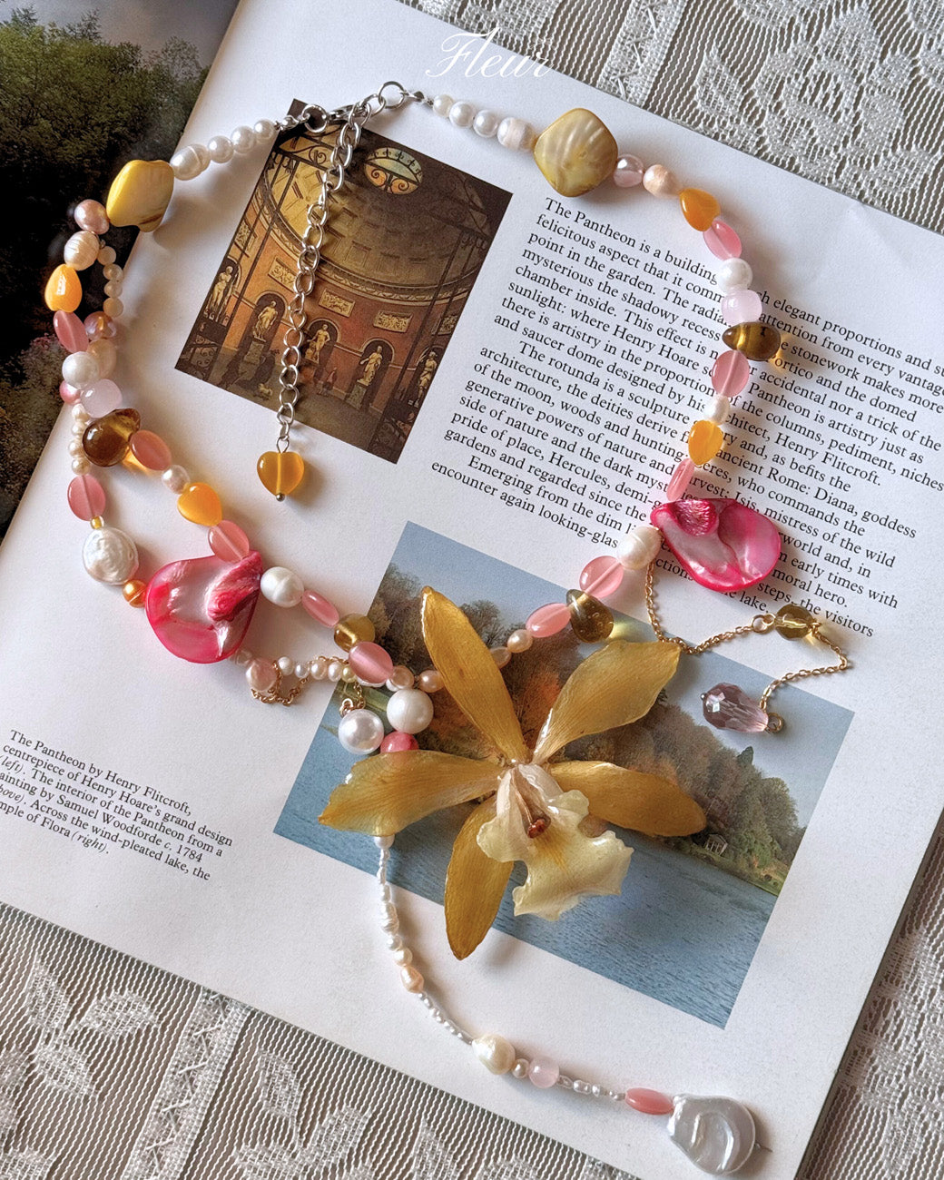 Pink Honey Orchid Pearl