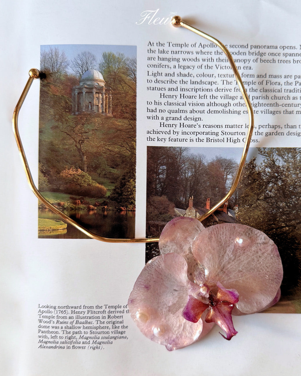 Blush Orchid Collar