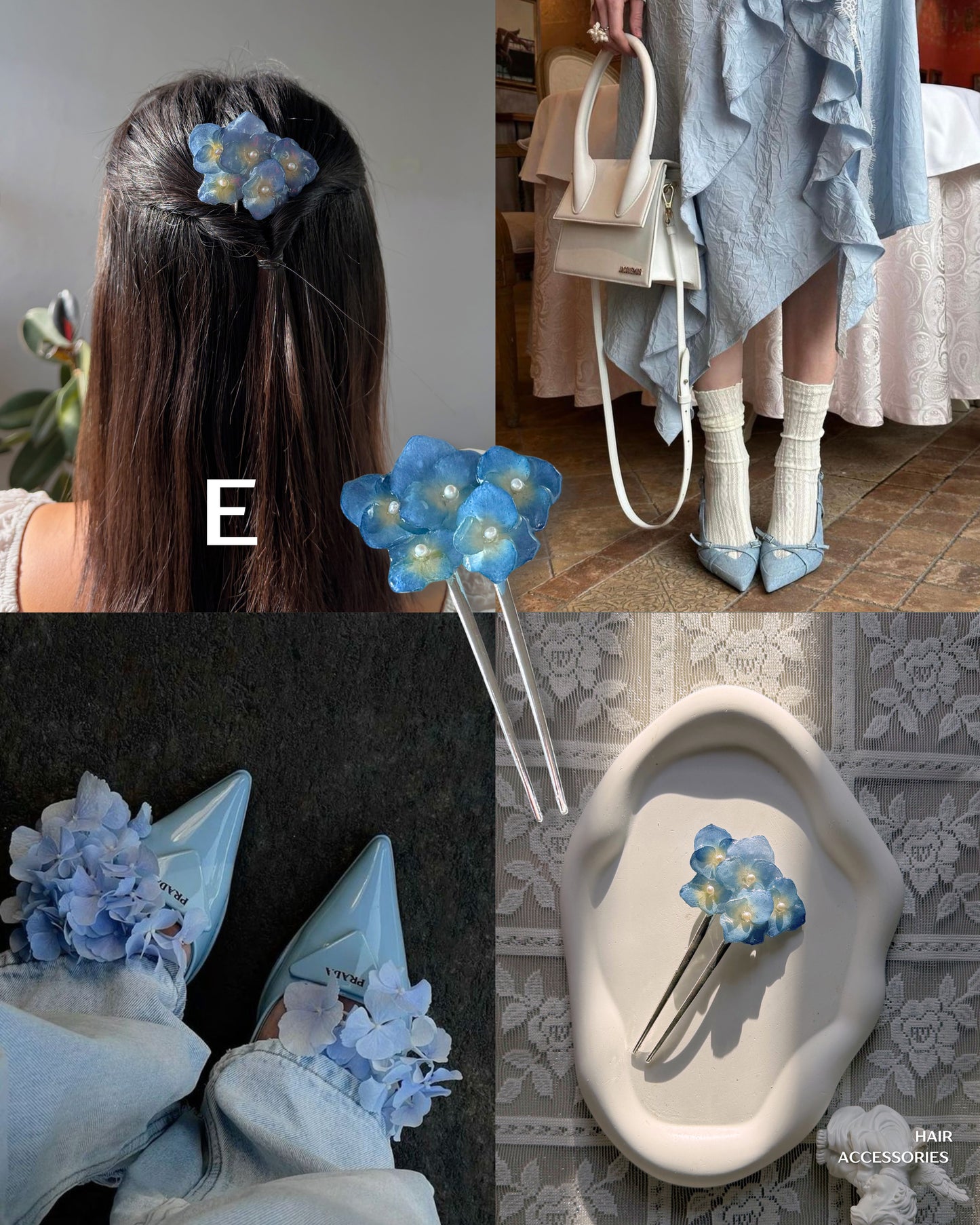 Blue Hydrangea