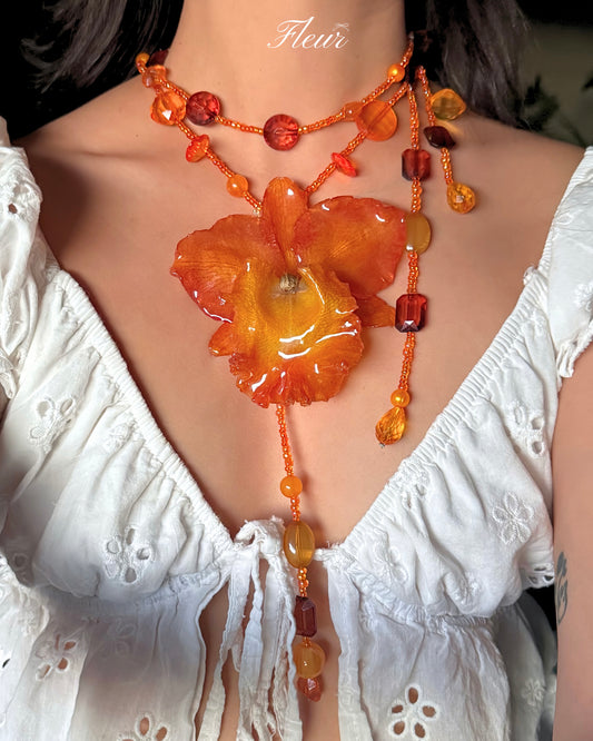 Ember Blossom Necklace