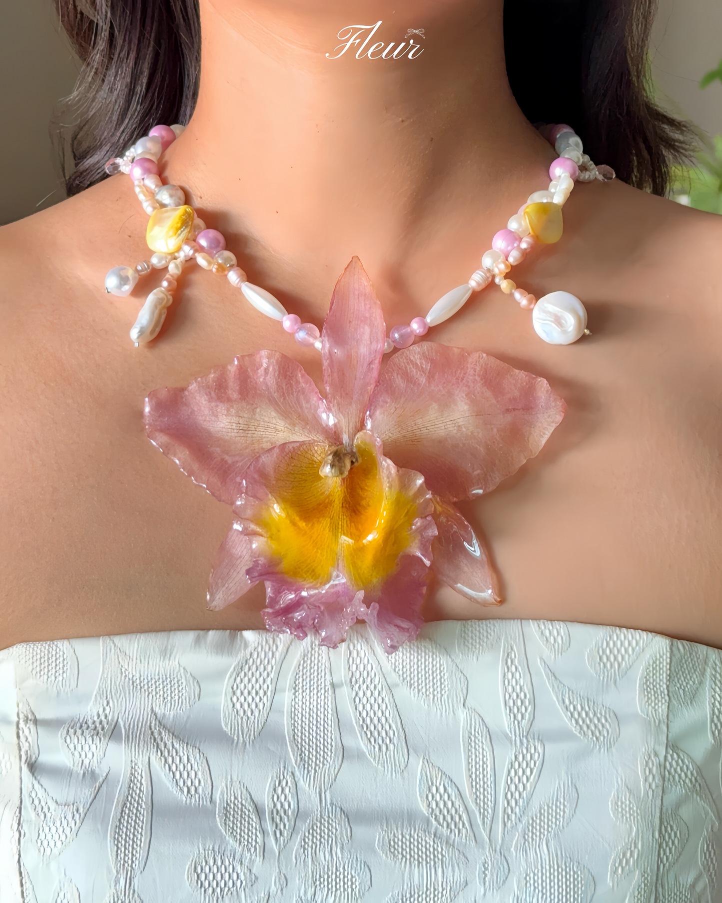 Orchid dreams in delicate pink
