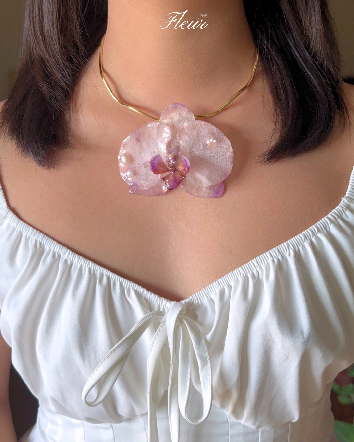 Blush Orchid Collar